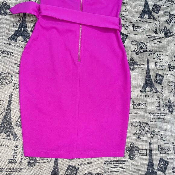 Fashion Nova NWT! Fuchsia Giving In To You Tube Mini Dress Size S - Picture 10 of 13